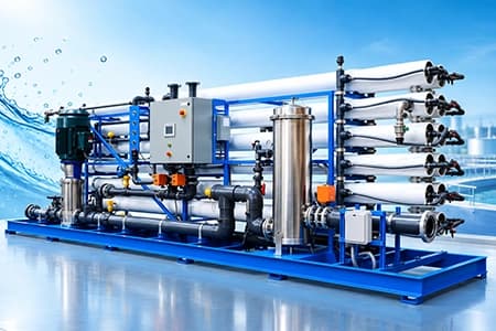 Reverse-osmosis plant